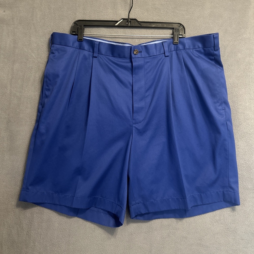 Brooks Brothers Lightweight Advantage Chino Shorts‎ Mens Size 42 8" Navy Preppy